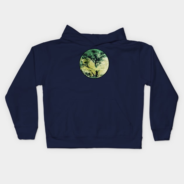 Tree Philosophy Kids Hoodie by TheDaintyTaurus